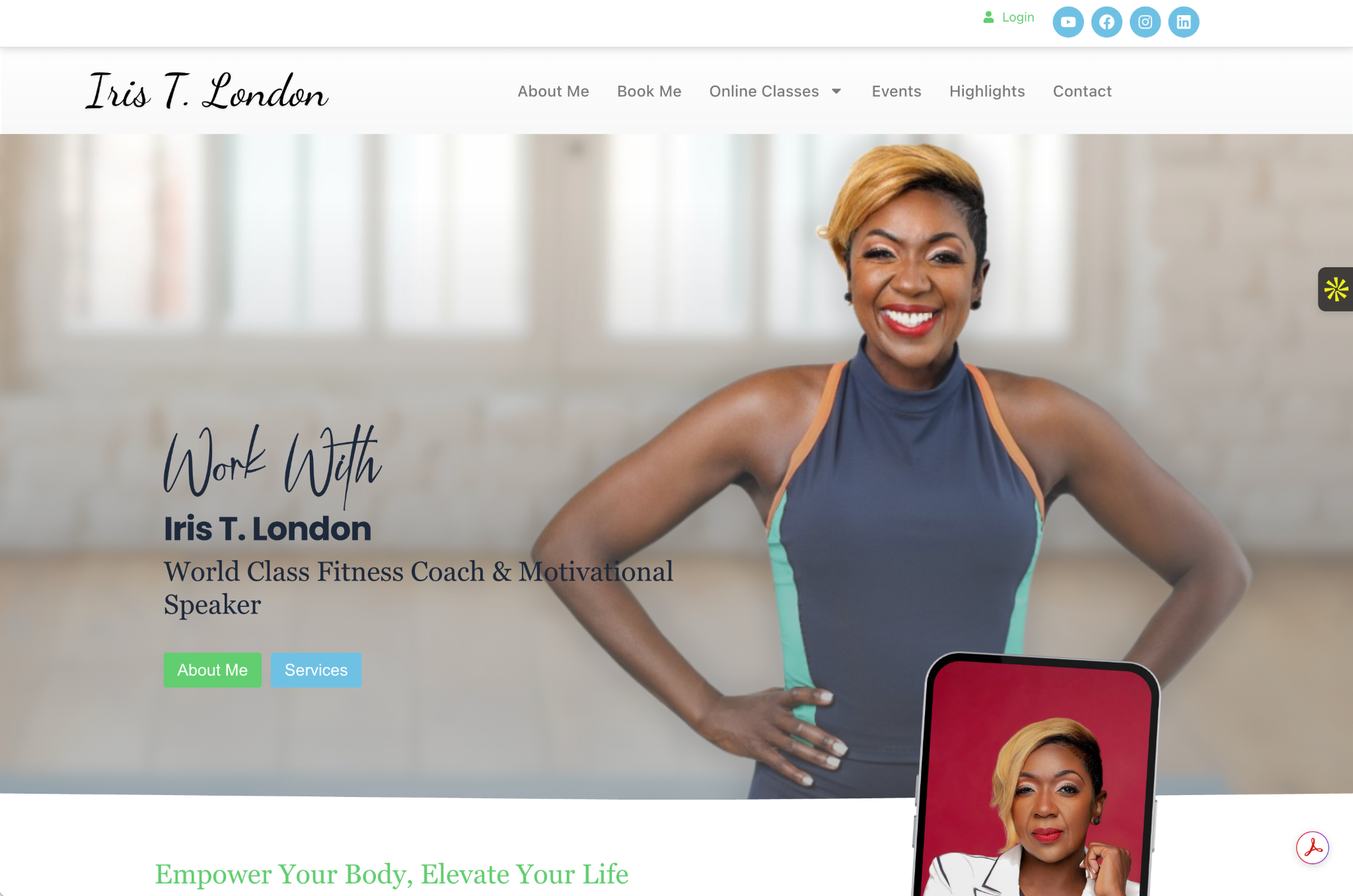 iristlondon.com website